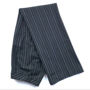 INC International Concepts women's black & white vertical stripe career pants, 4